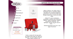 Desktop Screenshot of minivac.co.uk